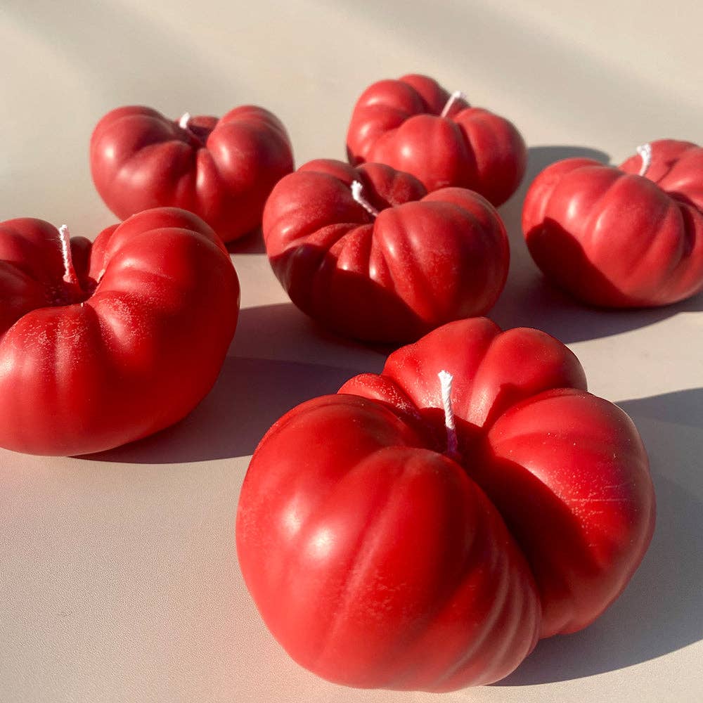 Scandles - Heirloom Tomato Candle - Red