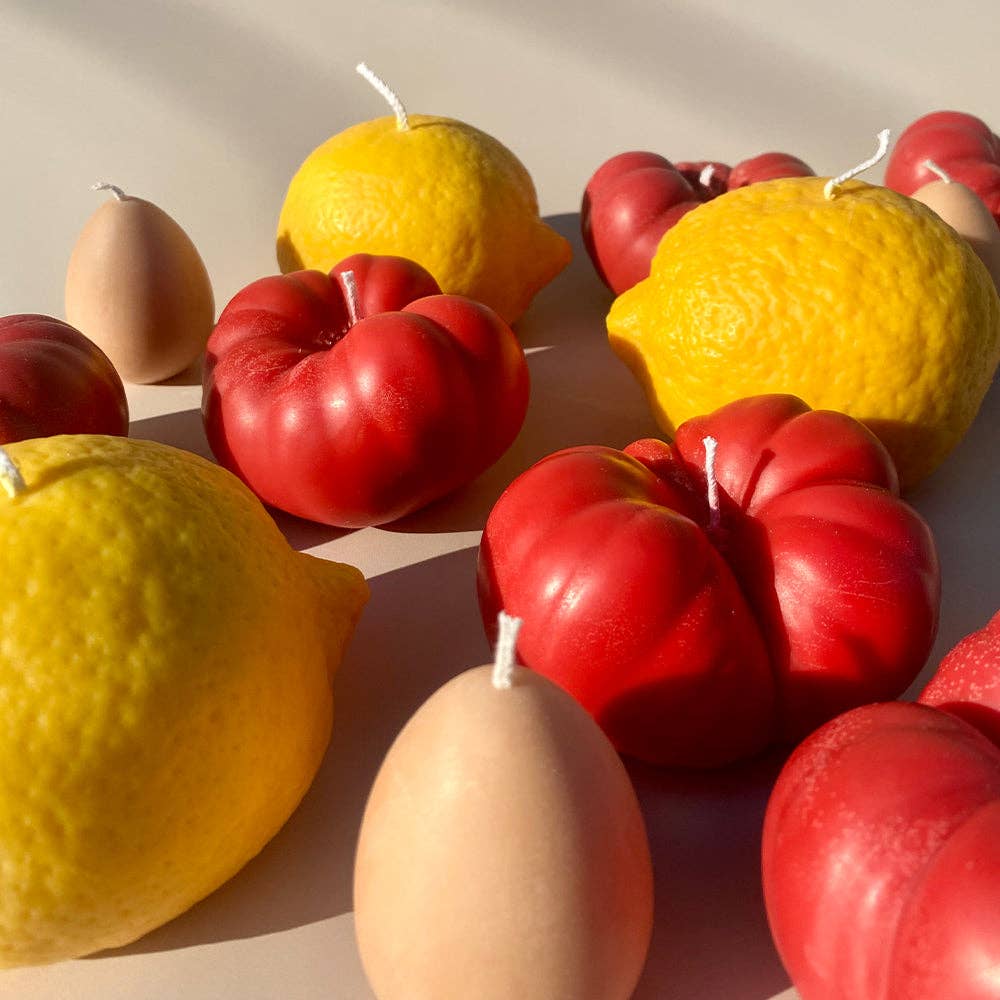 Scandles - Heirloom Tomato Candle - Red