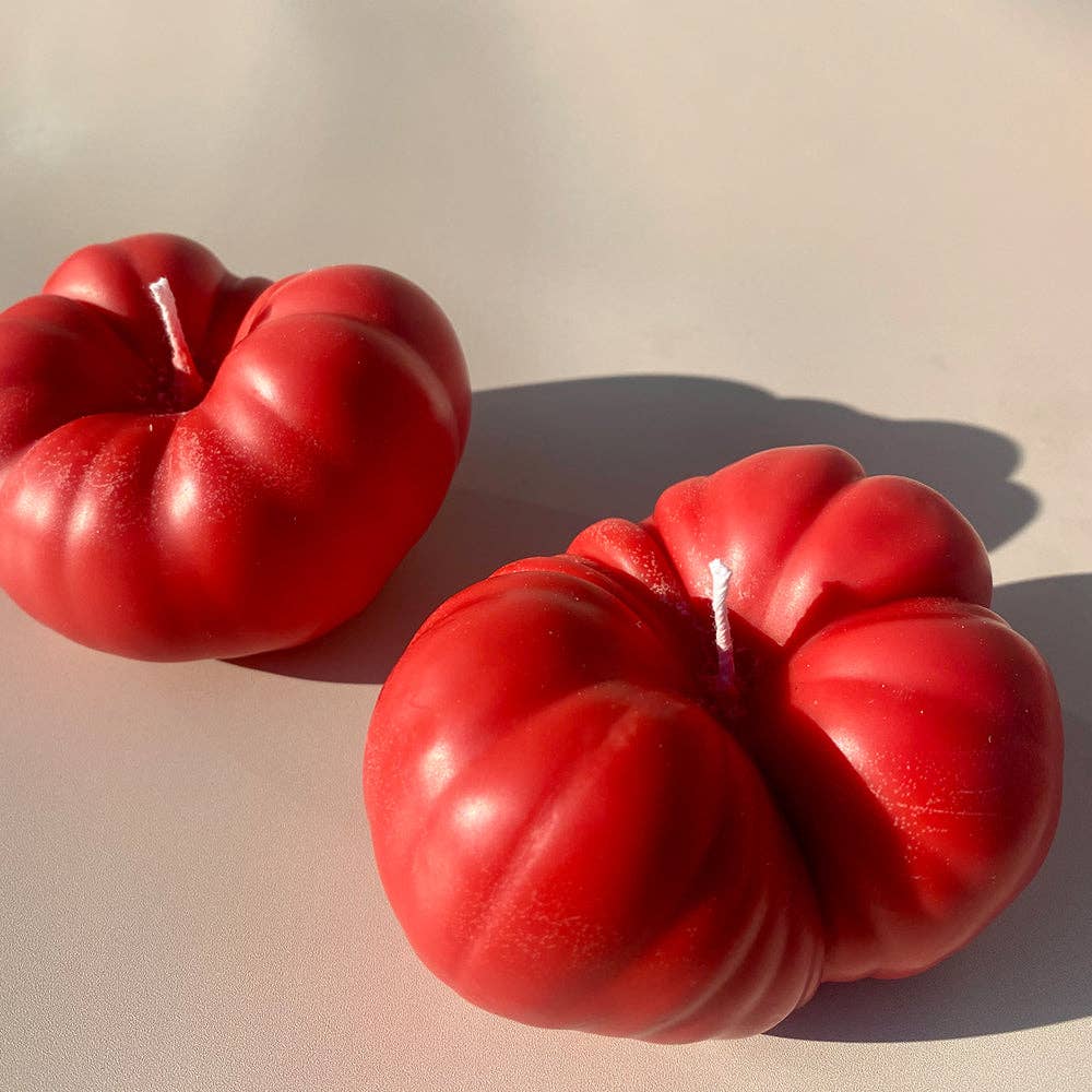 Scandles - Heirloom Tomato Candle - Red