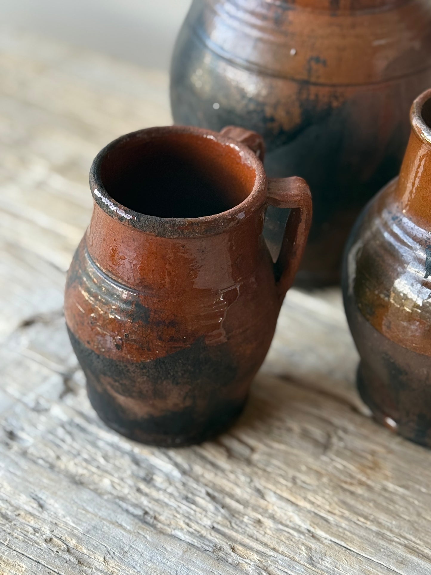 Antique Italian jars